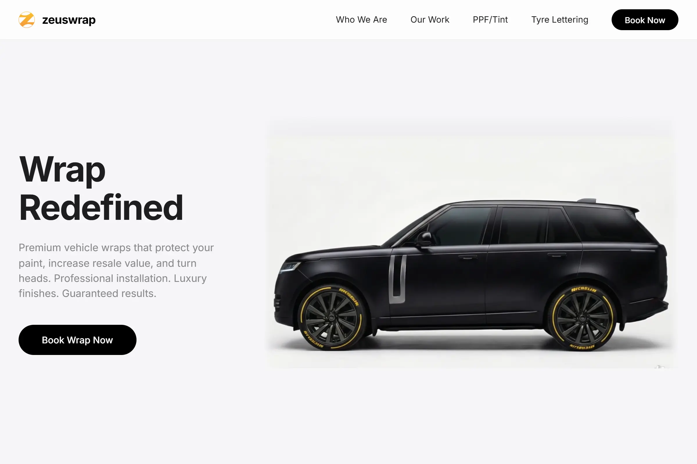 zeuswrap Website
